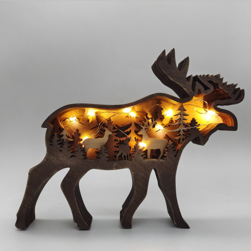 Décoration créative d'animaux de la forêt