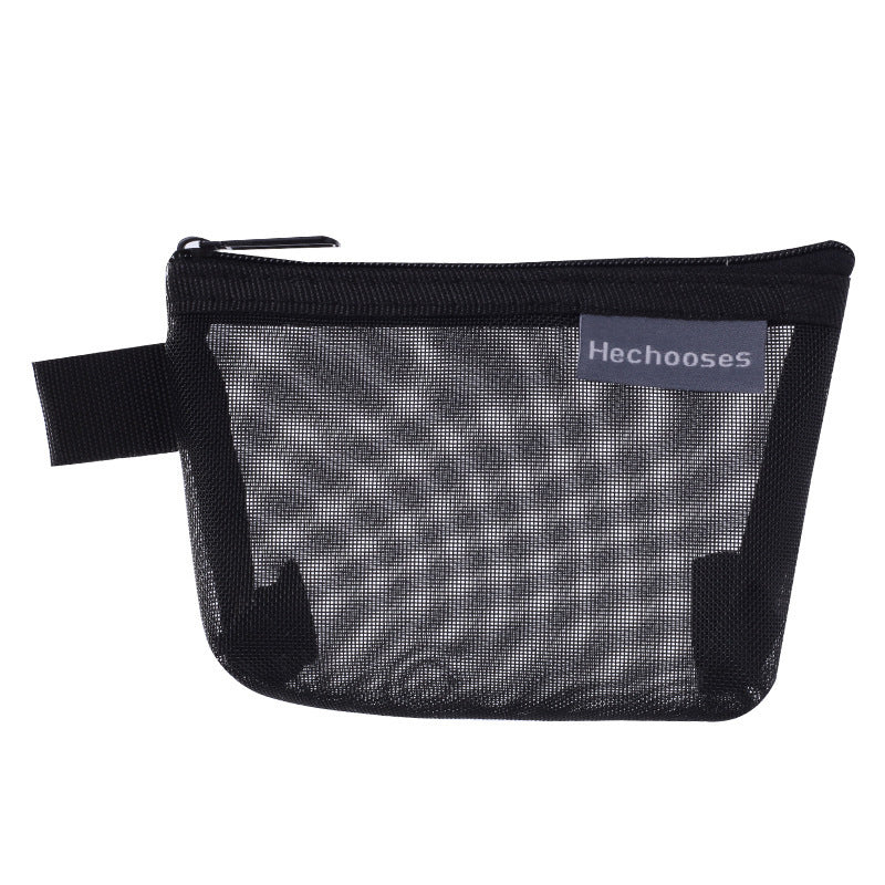 Sac de rangement en filet portable