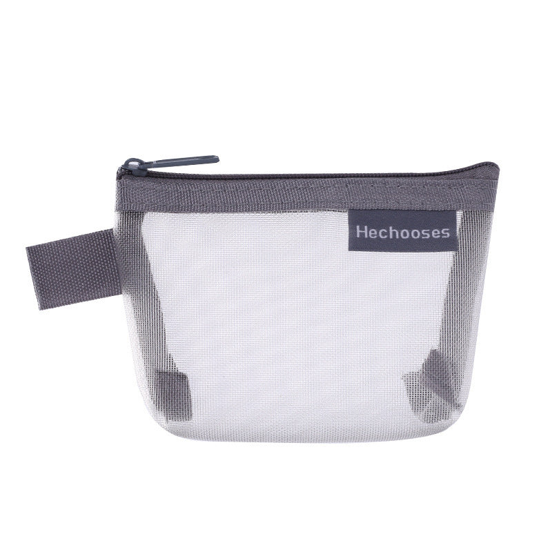 Sac de rangement en filet portable