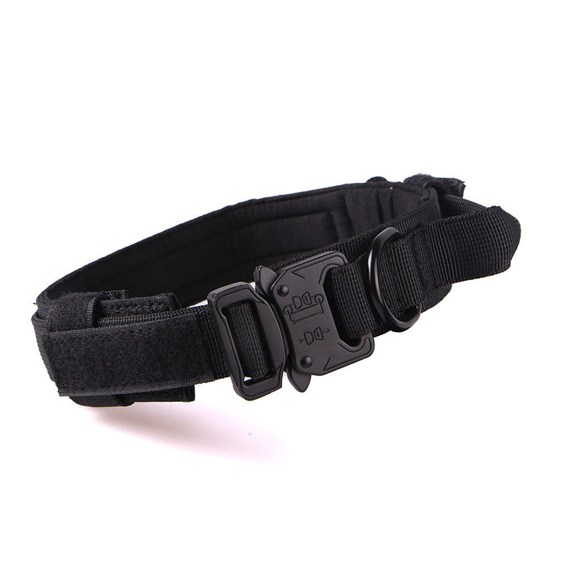 Collier de chien tactique avec poignée